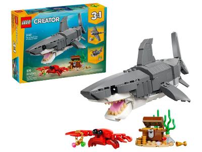 LEGO Creator Tubarão com Baú de Tesouro 31381