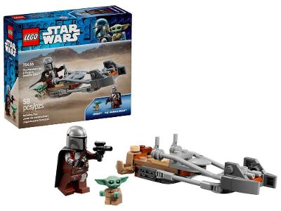 LEGO Star Wars A Speeder Bike de Mandaloriano e