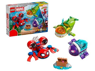 LEGO Spidey Veículos Subaquáticos 11207 154 Peças