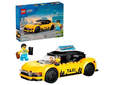 LEGO City Taxi Amarelo 60487 122 Peças