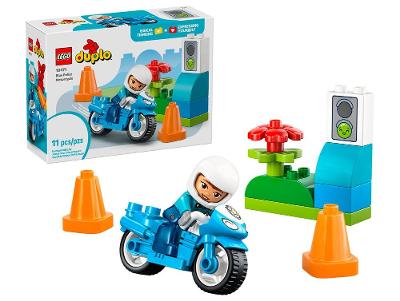 LEGO Duplo Motocicleta da Polícia Azul 10471 
