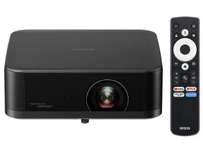 Projetor Portátil Smart Epson Life Studio EF-62B LED Full HD 700 Lumens 3LCD Wi-Fi Bluetooth USB HDMI Preto Metálico