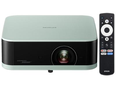 Projetor Portátil Smart Epson Lifestudio™ Pop Full HD EF-61(R/W/G) Som Bose Google TV Wi-Fi Verde Fumê