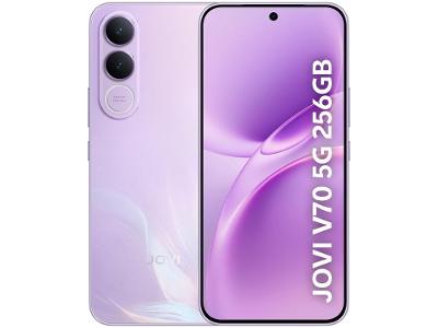Smartphone Jovi V70 256GB 5G 8GB RAM Lilás Boreal 6,83" Cam. Dupla + Selfie 32MP
