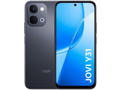 Smartphone Jovi Y31 256GB 16GB RAM Preto 6,75" Câm. Dupla + Selfie 32MP