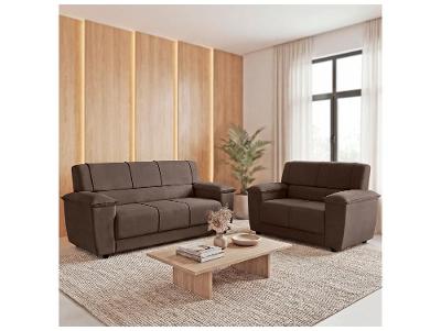 Conjunto de Sofás 2 e 3 Lugares Viena Plus SMP