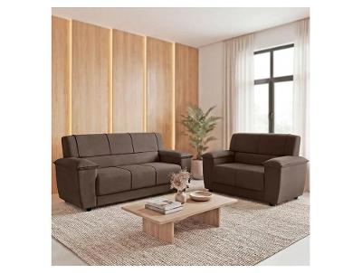 Conjunto de Sofás 2 e 3 Lugares Viena Plus SMP