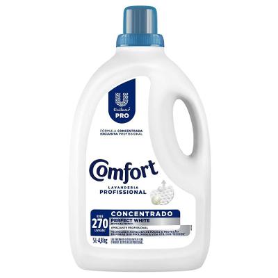 Amaciante Comfort Lavanderia Perfect White Concentrado Profissional 5L
