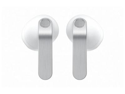 Fone de Ouvido Bluetooth Samsung Galaxy Buds 4 com Microfone Integrado Esportivo Intra-auricular True Wireless Branco
