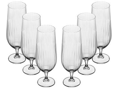 Jogo de Taças de Cristal para Cerveja 470ml 6 Peças Wolff Columba Optic