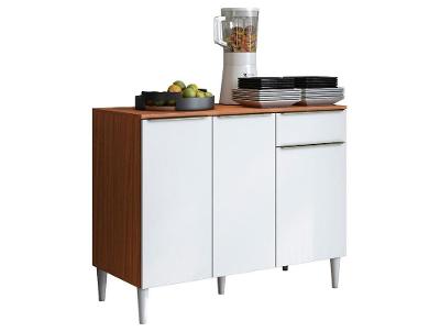 Balcão de Cozinha Modulado Aramóveis 3 Portas 1 Gaveta Prime
