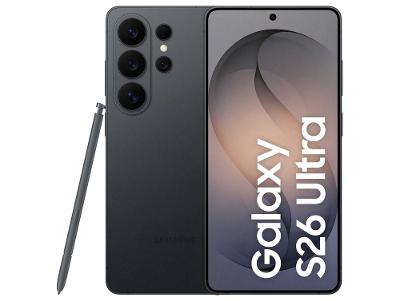 Samsung Galaxy S26 Ultra Preto 512GB 5G 12GB RAM Tela 6,9" Câmera Quádrupla 200MP+50MP+10MP+50MP Frontal 12MP