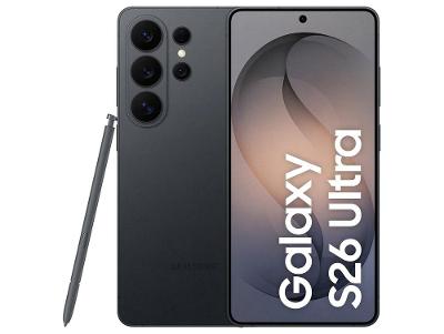 Samsung Galaxy S26 Ultra Preto 512GB 5G 12GB RAM Tela 6,9" Câmera Quádrupla 200MP+50MP+10MP+50MP Frontal 12MP