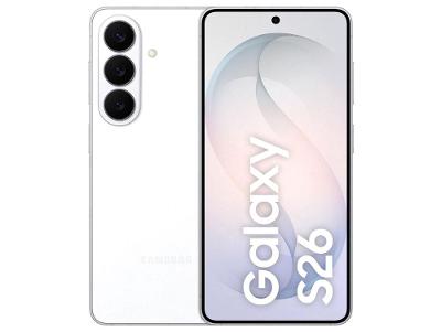 Smartphone Samsung Galaxy S26 512GB 5G 12GB RAM Tela de 6,3" Câmera Traseira Tripla 50MP+12MP+10MP Frontal 12MP Branco