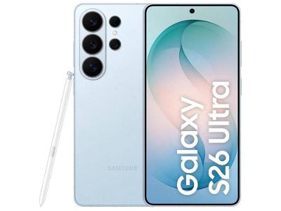 Samsung Galaxy S26 Ultra Azul 256GB 5G 12GB RAM Tela 6,9" Câmera Quádrupla 200MP+50MP+10MP+50MP Frontal 12MP