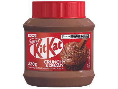 Creme de Chocolate Crunchy & Creamy Nestlé Kit Kat 330g
