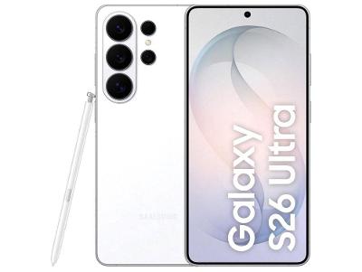 Samsung Galaxy S26 Ultra Branco 512GB 5G 12GB RAM Tela 6,9" Câmera Quádrupla 200MP+50MP+10MP+50MP Frontal 12MP