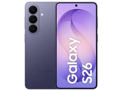 Smartphone Samsung Galaxy S26 512GB 5G 12GB RAM Tela de 6,3" Câmera Traseira Tripla 50MP+12MP+10MP Frontal 12MP Violeta