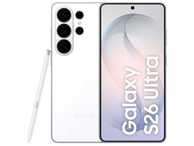 Samsung Galaxy S26 Ultra 5G 1TB Galaxy AI Branco 6,9" 12GB RAM Câm. Quádrupla 200+50+10+50MP Bateria 5000mAh Dual Chip