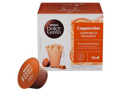 Cápsula Nescafé Dolce Gusto Cappuccino Caramelo Salgado 10 Cápsulas
