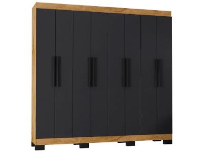 Guarda-roupa Casal 4 Gavetas 8 Portas Araplac Arouca