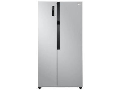 Geladeira/Refrigerador LG Frost Free Side by Side Prata 509L GC-B187PQAL