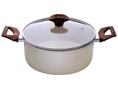 Caçarola Multiflon Antiaderente 20cm 2,7L Bege Petra