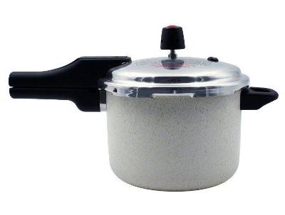 Panela de Pressão Multiflon 4,5L Antiaderente Bege Petra