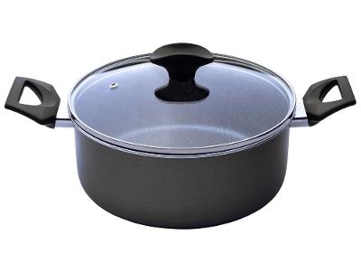 Caçarola Multiflon Antiaderente 22cm 3,4L Grafite Petra+
