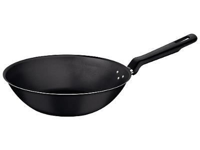Panela Wok Tramontina Alumínio Antiaderente Starflon Max Loreto Grafite 24cm