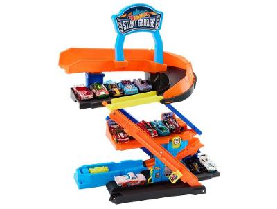 Pista Hot Wheels City Garagem de Acrobacias