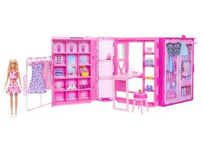 Barbie Armário dos Sonhos com Acessórios e Boneca