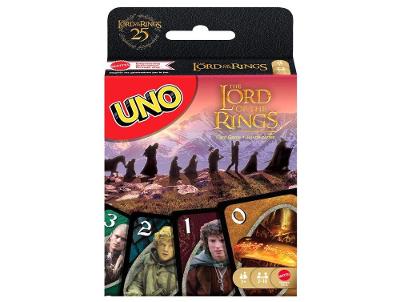 Jogo de cartas UNO O Senhor dos Anéis Mattel