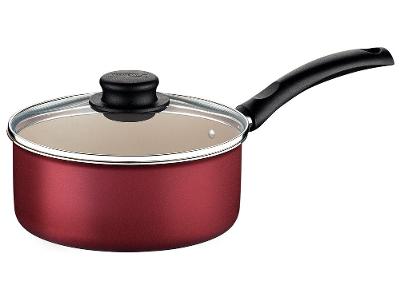Panela Tramontina Antiaderente de Alumínio Vermelho 20cm 2,8L Turim