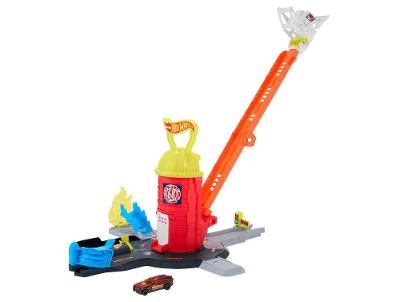 Pista Hot Wheels City Super Fire Station Rescue