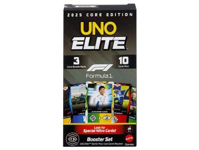 Jogo UNO Formula 1 Ação Elite Mattel Games