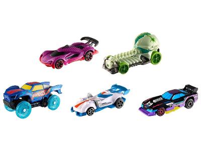 Hot Wheels Lets Race com poderes secretos em 13 cm.