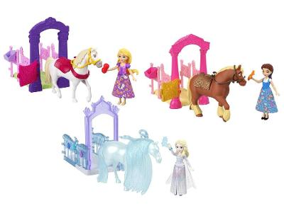 Boneca Disney Princesa com Estábulo e Cavalo Mattel