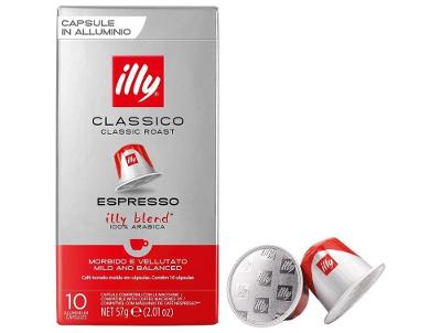 Cápsula de Café Clássico Illy 100% Arábica Caixa com 10 Cápsulas