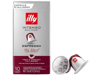 Cápsula de Café Intenso Illy 100% Arábica Caixa com 10 Cápsulas