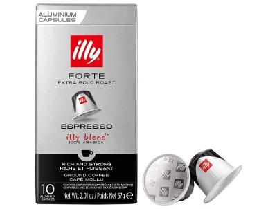 Cápsula de Café Forte Illy 100% Arábica Caixa com 10 Cápsulas