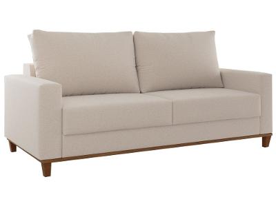 Sofá 3 Lugares Linho Living Viero Móveis