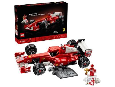 LEGO Icons Ferrari F2004 e Michael Schumacher 