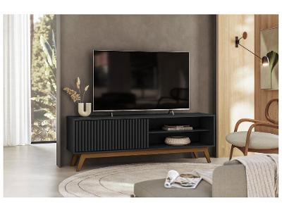 Rack para TV Até 55" 1 Porta Olivar Móveis Fox