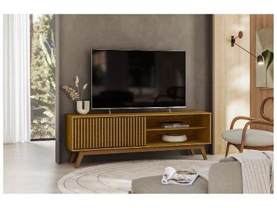 Rack para TV Até 55" 1 Porta Olivar Móveis Fox