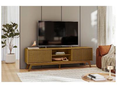 Rack para TV Até 65" 2 Portas Olivar Móveis Fox