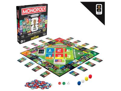 Jogo Monopoly Panini Prizm Copa do Mundo