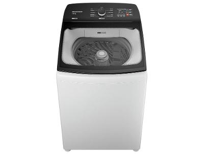 Lavadora de Roupas Brastemp 16kg Cesto Inox 12 programas Branco BWF16AB