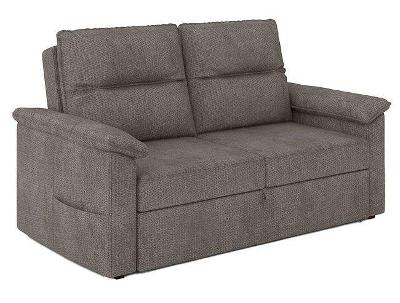 Sofá-cama 2 Lugares Casal Reclinável Veludo Loft Matrix Tiffany