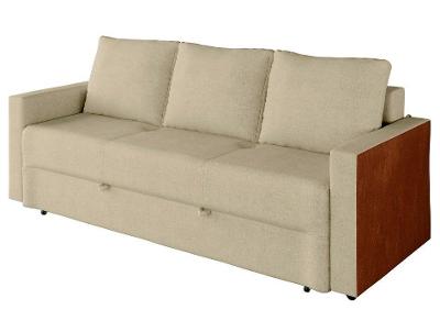 Sofá-cama 3 Lugares Casal Retrátil Reclinável Bouclê Matrix Safira